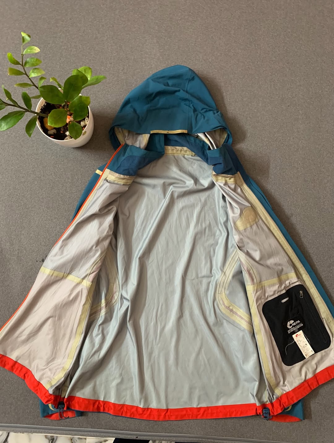 NEPE BLUE - Waterproof Windcheater Jacket | Unisex Outdoor Wear