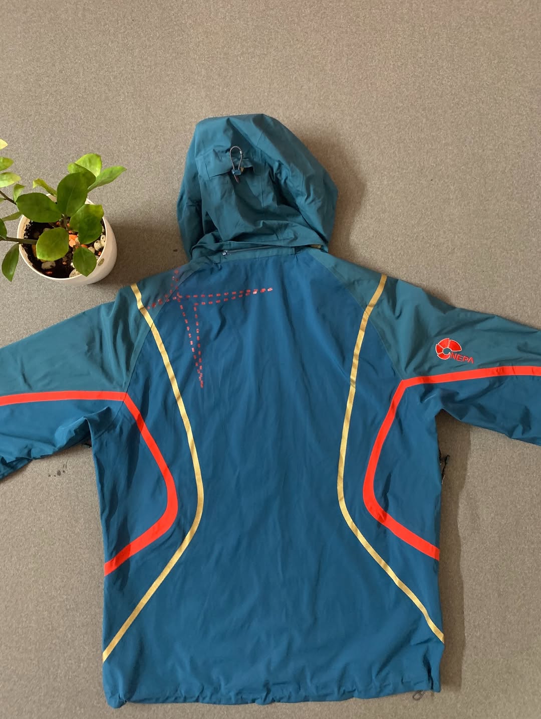 NEPE BLUE - Waterproof Windcheater Jacket | Unisex Outdoor Wear