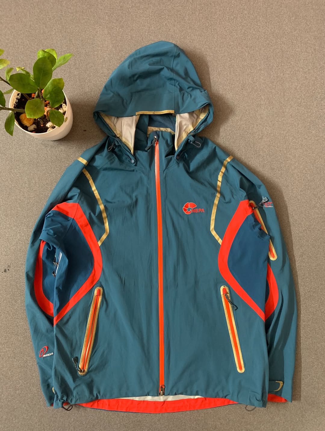 NEPE BLUE - Waterproof Windcheater Jacket | Unisex Outdoor Wear