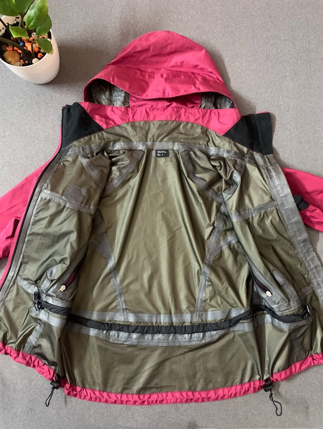 N RED - Waterproof Windcheater Jacket | Unisex Outdoor Wear
