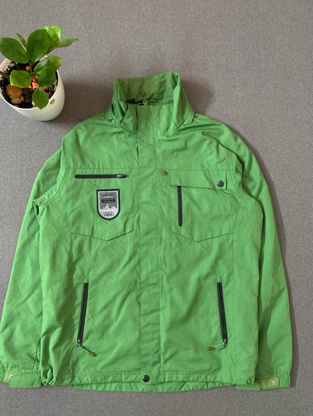 SPIEDEER GREEN - Waterproof Windcheater Jacket | Unisex Outdoor Wear