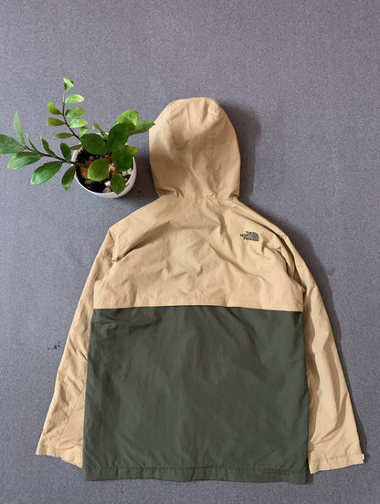 NORTH FACE BROWN & - Waterproof Windcheater Jacket | Unisex Outdoor Wear