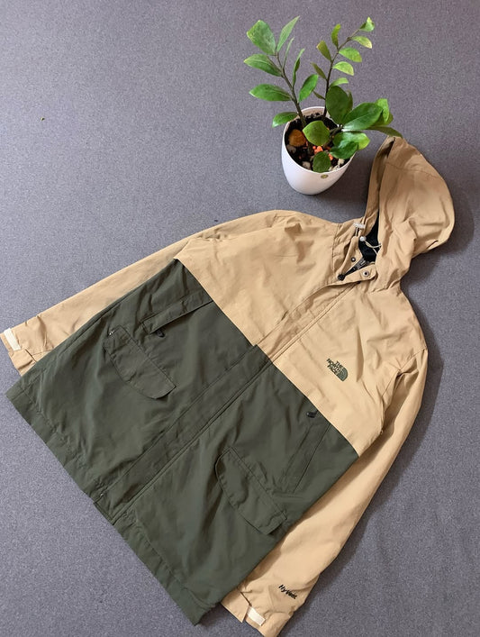 NORTH FACE BROWN & - Waterproof Windcheater Jacket | Unisex Outdoor Wear