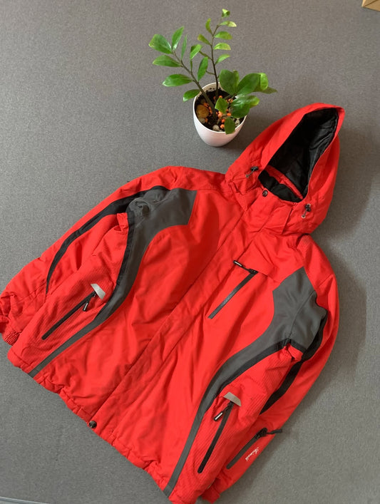 AZIMUTH RED- Waterproof Windcheater Jacket | Unisex Outdoor Wear